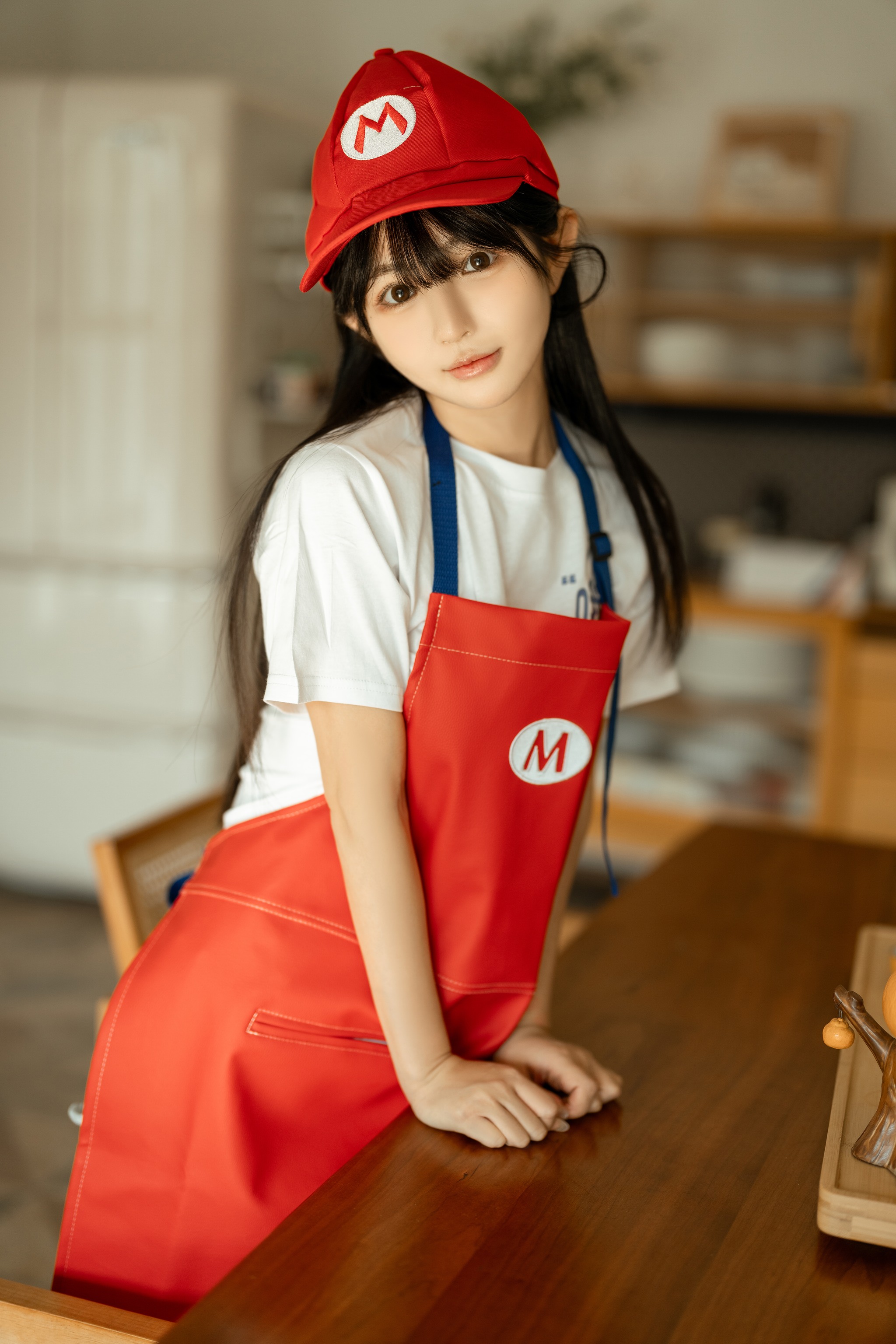 图片[1]-桜井宁宁 – NO.121 马里奥围裙 [50P]-XikXak